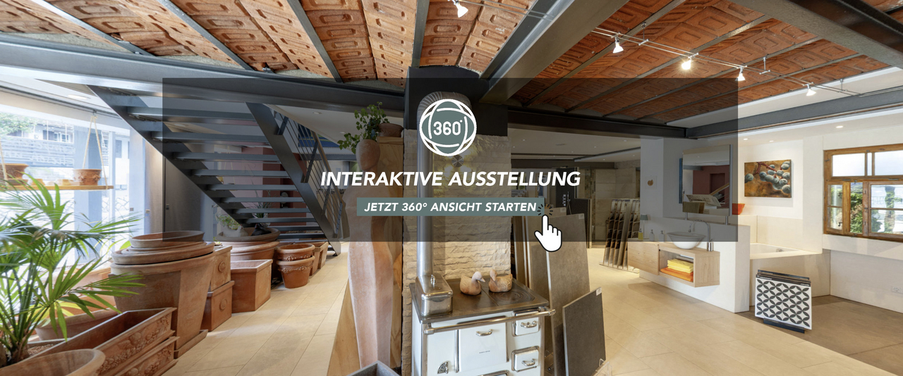 Interaktives 360° Panorama der Klaus Kornmeier Ausstellung in einem neuen Browserfenster öffnen